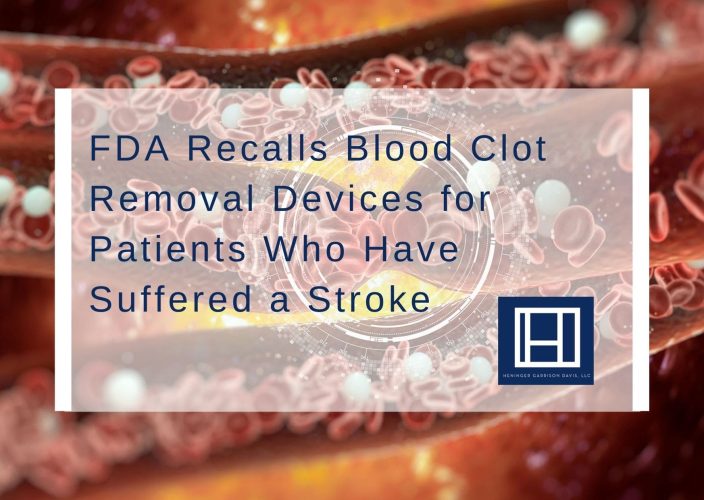 FDA Recalls Blood Clot Removal Devices for Patients Who Have Suffered a Stroke (1)