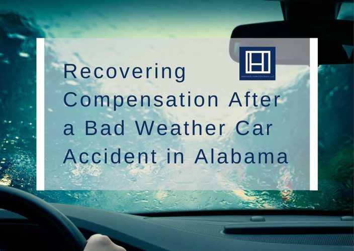 Recovering Compensation After a Bad Weather Car Accident in Alabama