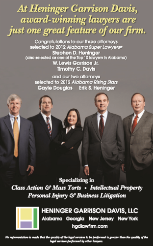 Super Lawyers 2012 ad
