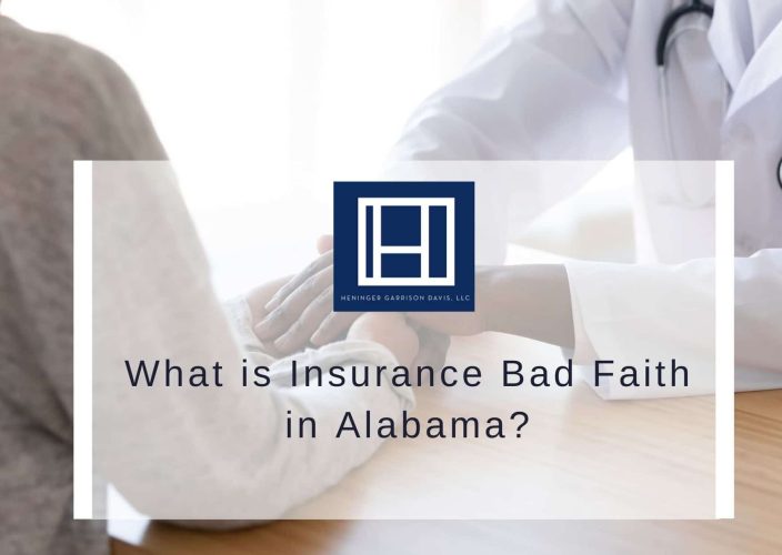 graphic image that says what is bad faith insurance