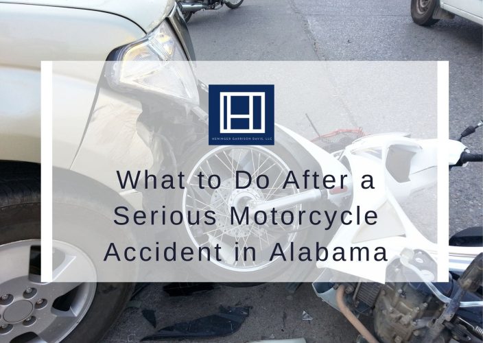 What to Do After a Serious Motorcycle Accident in Alabama
