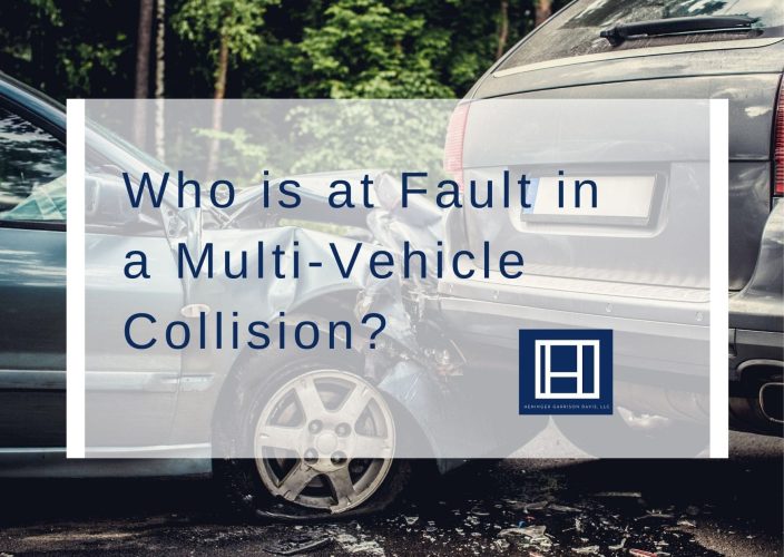 Who is at Fault in a Multi-Vehicle Collision
